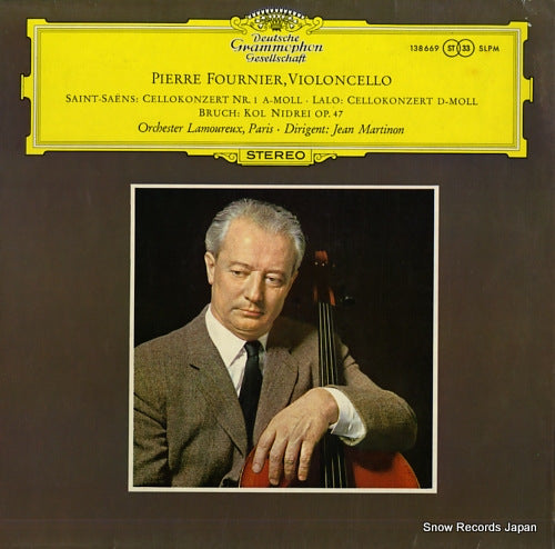 FOURNIER, PIERRE saint-saens; cellokonzert nr.1 a-moll 138669SLPM