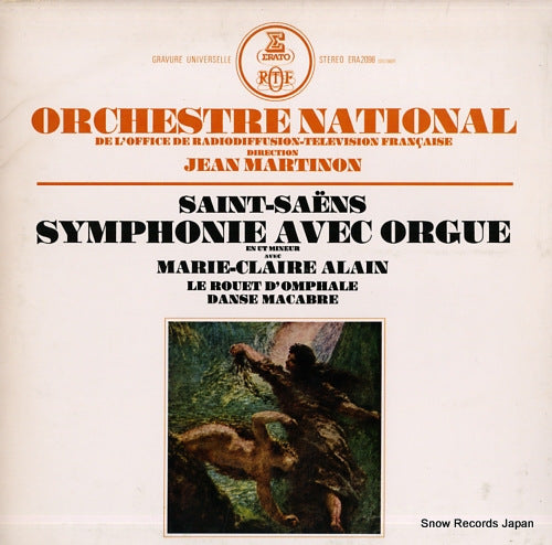 MARTINON, JEAN saint-saens; symphonie avec orgue ERA2098