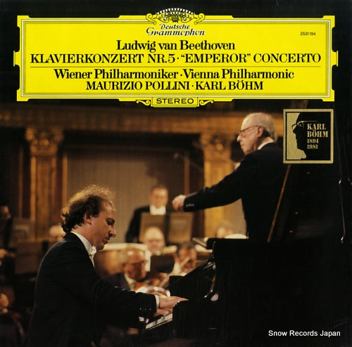 BOHM, KARL beethoven; klavierkonzert nr.5 "emperor" concerto 2531194