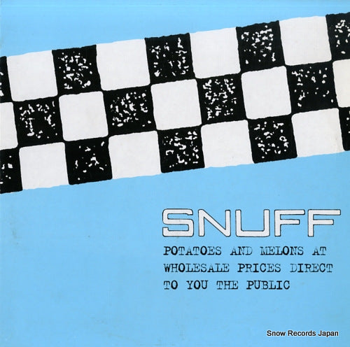 SNUFF potatoes and melons at wholesale prices direct to you the public BLUFF042TN