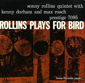 ROLLINS, SONNY sonny rollins plays for bird OJC-214(P-7095)