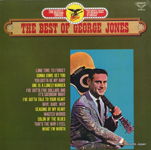 JONES, GEORGE the best of geoge jones GT6013