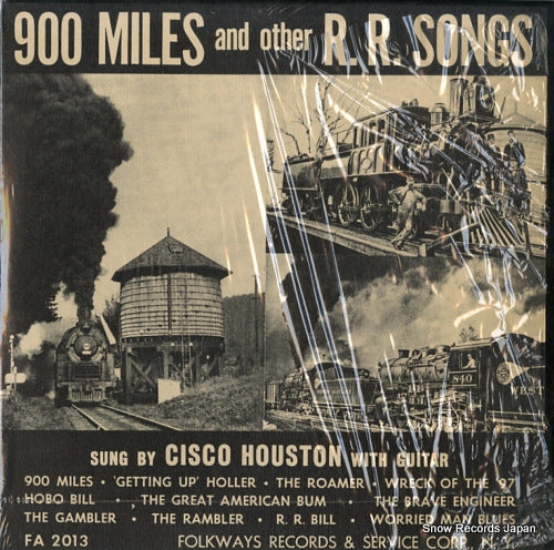 HOUSTON, CISCO 900 miles and other r.r. songs FA2013