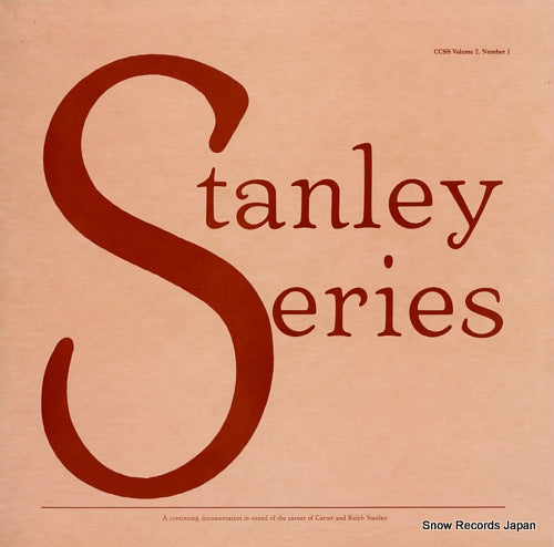 STANLEY BROTHERS, THE stanley series volume 2, number 1 CCSS-V2N1