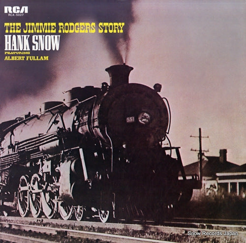 SNOW, HANK the jimmie rodgers story RCA-5027