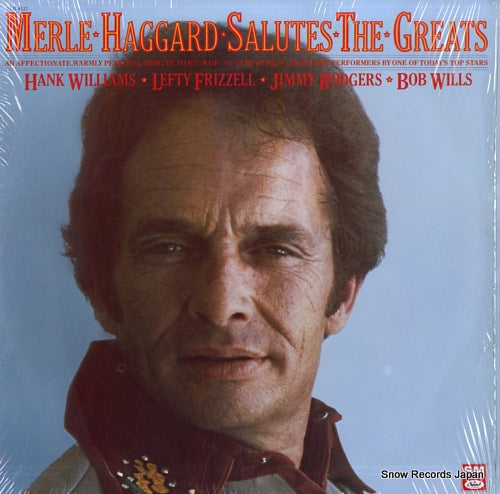 HAGGARD, MERLE merle haggard salutes the greats SLB-8137