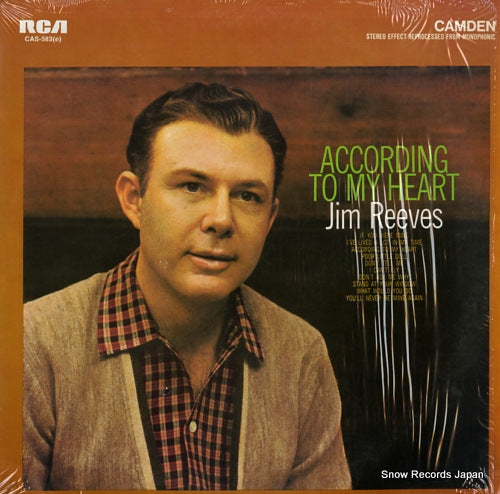 REEVES, JIM according to my heart CAS-583(E)