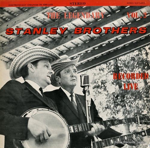 STANLEY BROTHERS, THE the legendary vol.2 SLP-1495