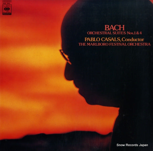 CASALS, PABLO bach; orchestral suites nos.1 & 4 13AC943