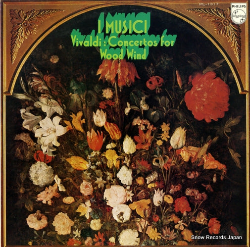I MUSICI vivaldi; concertos for wood wind PL-1317