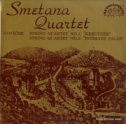 SMETANA QUARTET janacek; string quartet no.1 "kreutzer" / string quartet no.2 "intimate pages" PSX-3