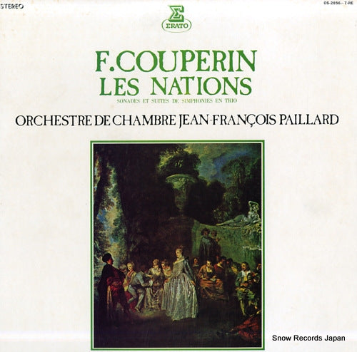 PAILLARD, JEAN-FRANCOIS francois couperin; les nations OS-2856-7-RE