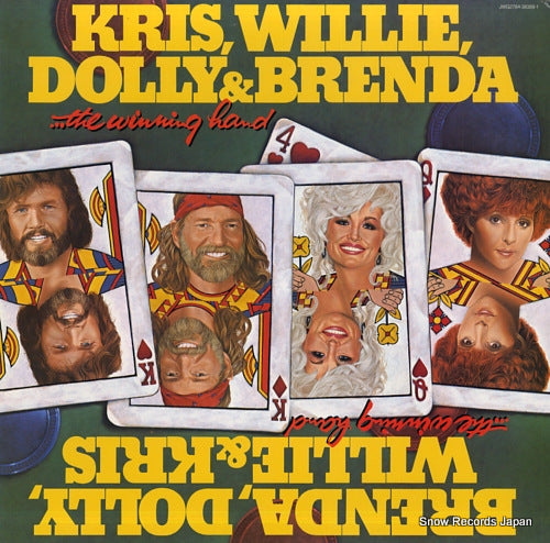 KRIS, WILLIE, DOLLY AND BRENDA the winning hand JWG38389