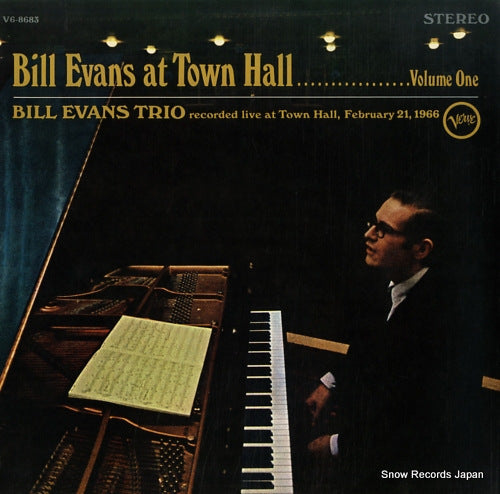 EVANS, BILL bill evans at town hall volume one V6-8683