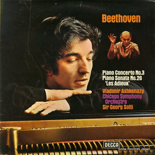 ASHKENAZY, VLADIMIR beethoven; piano concerto no.3 SXL6653