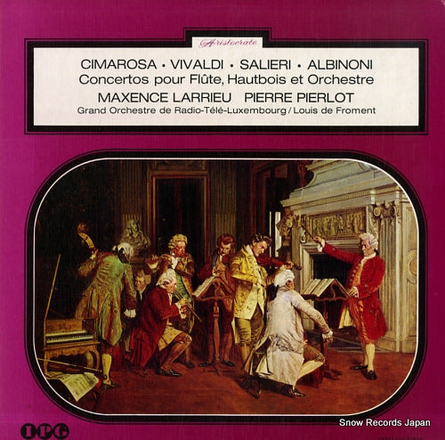 LARRIEU, MAXENCE / PIERRE PIERLOT concertos pour flute, hautbois et orchestre KUX-3028-PG