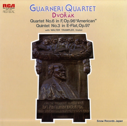 GUARNERI QUARTET dvorak; quartet no.6 in f, op.96 "american" RVC-2144