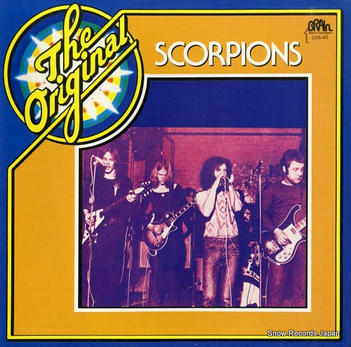 SCORPIONS the original scorpions 22S-40