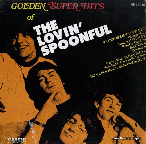 LOVIN' SPOONFUL, THE golden super hits of the lovin' spoonful ES12038