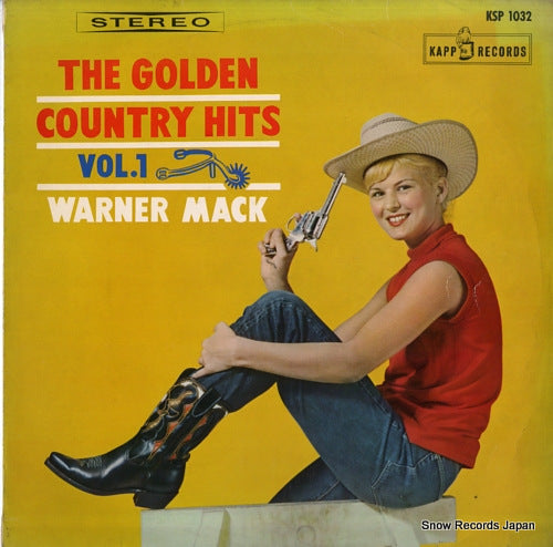 MACK, WARNER the golden country hits vol.1 KSP1032