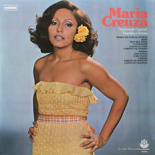 CREUZA, MARIA maria creuza (participao especial: toquinho e vinicius) 303.0044