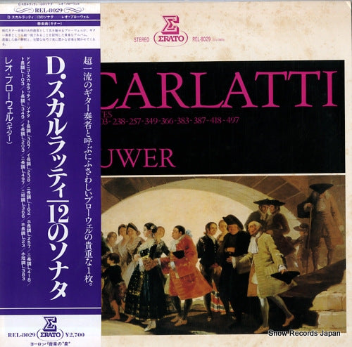 BROUWER, LEO scarlatti REL-8029