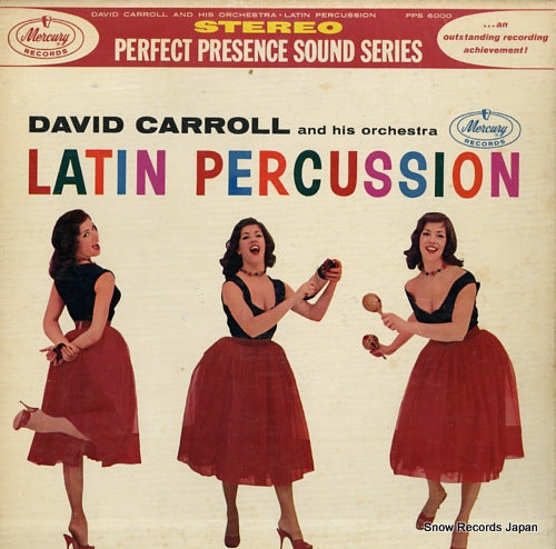 CARROLL, DAVID latin percussion PPS6000