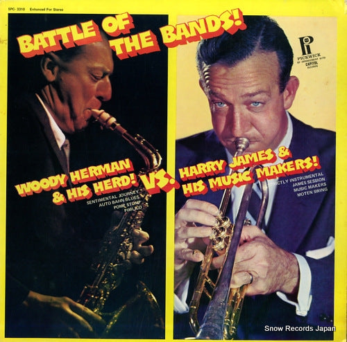 HERMAN, WOODY, AND HARRY JAMES the battle of the bands - vol. 1 SPC-3310