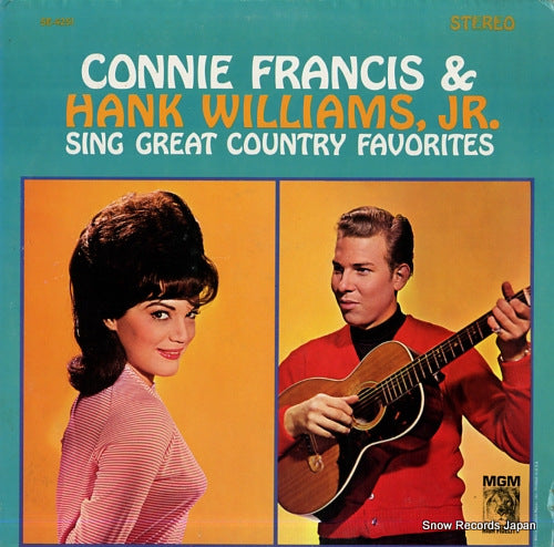 FRANCIS, CONNIE, AND HANK WILLIAMS, JR. sing great country favorites SE-4251