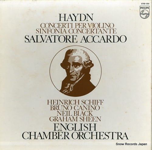 ACCARDO, SALVATORE haydn; concerti per violino / sinfonia concertante 6769059