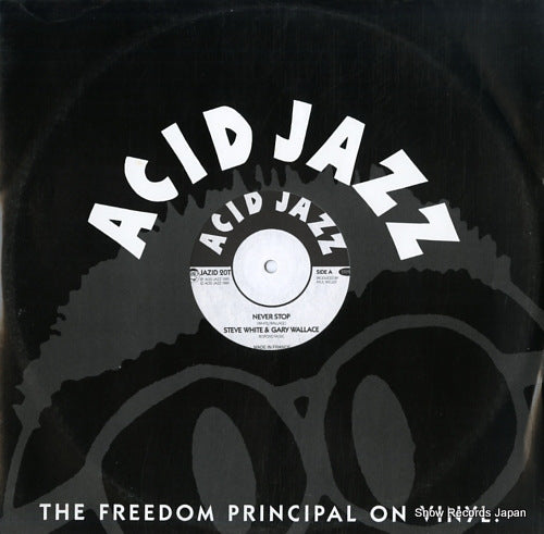 WHITE, STEVE, AND GARY WALLACE never stop JAZID20T