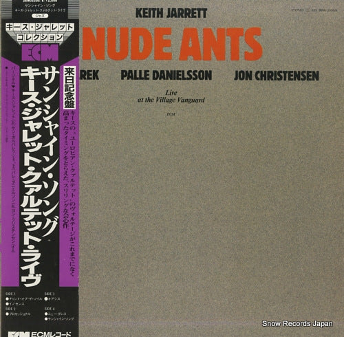 JARRETT, KEITH nude ants / live at the village vanguard 38MJ3305/6