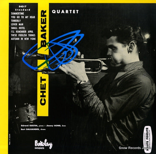 BAKER, CHET chet baker quartet BLP-84017/FSR-527