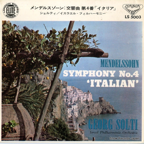 SOLTI, GEORG mendelssohn; symphony no.4 "italian" LS5003