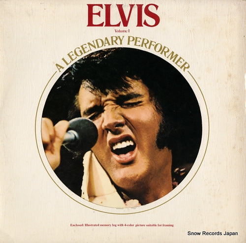 PRESLEY, ELVIS a legendary performer vol.1 RCA-6188(M)