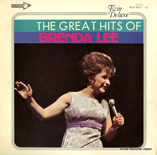LEE, BRENDA the great hits of brenda lee MCA-9011-12