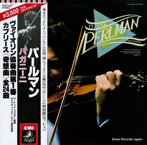 PERLMAN, ITZHAK paganini; violin concerto no.1 EAC-47263