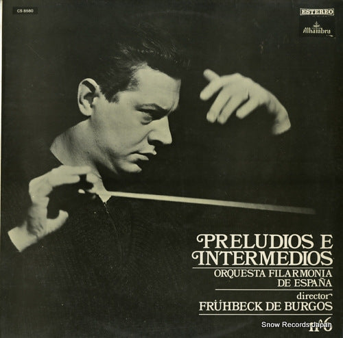 DE BURGOS, FRUHBECK preludios e intermedios no. 6 CS8580