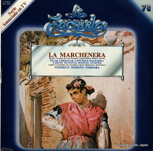 TORROBA, FEDERICO MORENO la marchenera ZCL1073