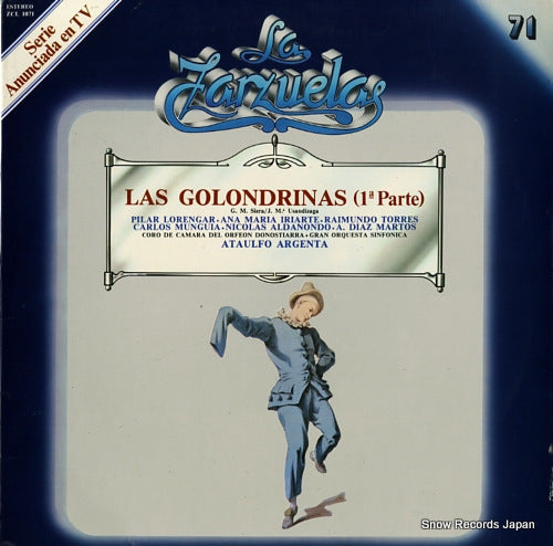 ARGENTA, ATAULFO las golondrinas (1a parte) ZCL1071