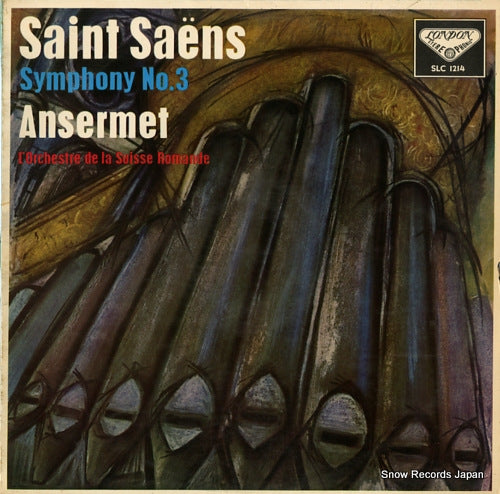ANSERMET, ERNEST saint-saens; symphony no.3 in c minor op.78 SLC1214