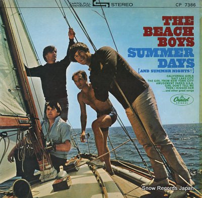 BEACH BOYS, THE summer days CP7386