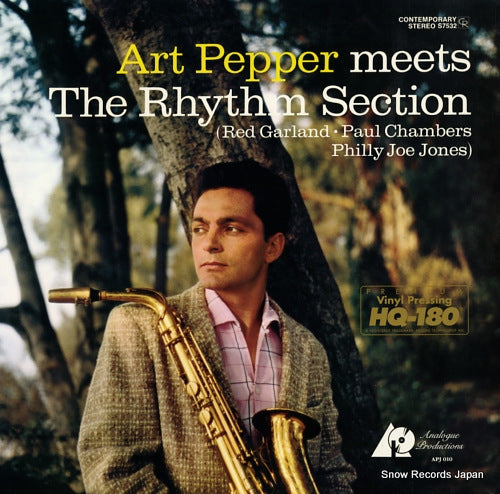 PEPPER, ART art pepper meets the rhythm section APJ010