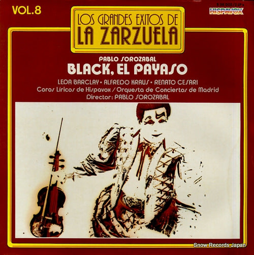 SOROZABAL, PABLO black el payaso S36.002