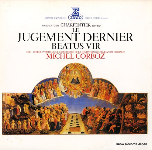 CORBOZ, MICHEL charpentier; le jugement dernier ERX-2444