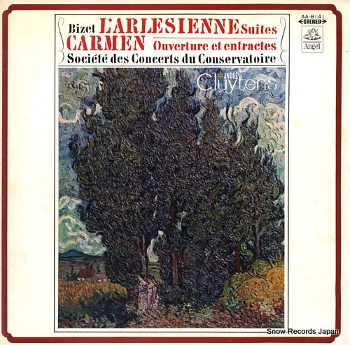 CLUYTENS, ANDRE bizet; l'arlesienne suites AA-8141