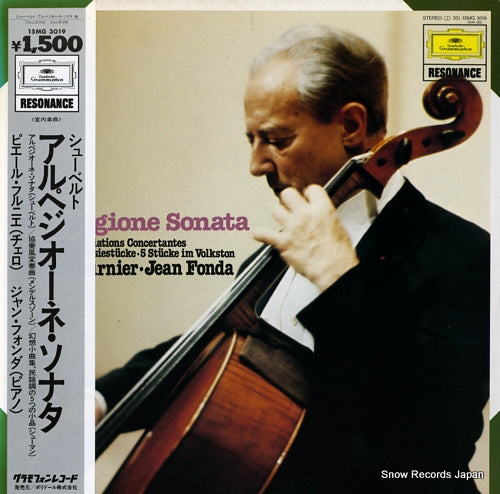 FOURNIER, PIERRE schubert; arpeggione sonata 15MG3019