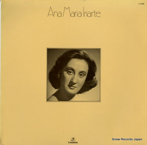 IRIARTE ANA-MARIA ana maria iriarte C7576