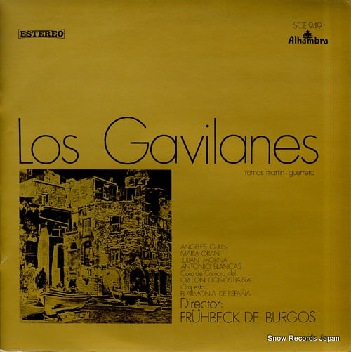 DE BURGOS, FRUHBECK los gavilanes SCE949