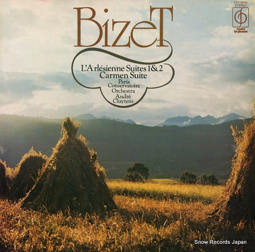 CLUYTENS, ANDRE bizet; l'arlesienne suites 1&2 carmen suite CFP40283